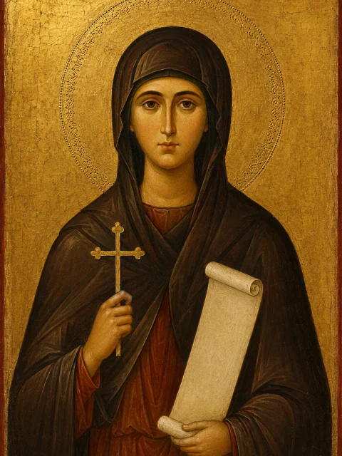 Tablou cu Sfânta Parascheva
