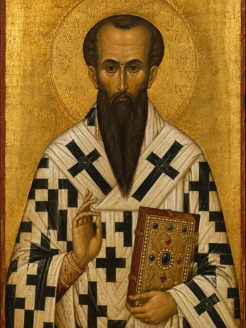 Tablou cu Sfântul Vasile